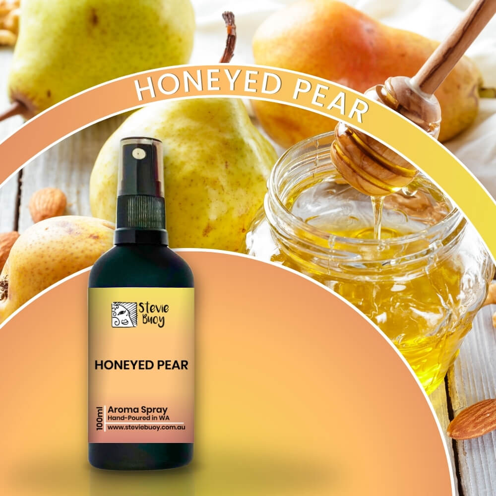 Honeyed Pear Aroma Spray - 100ml by Stevie Buoy