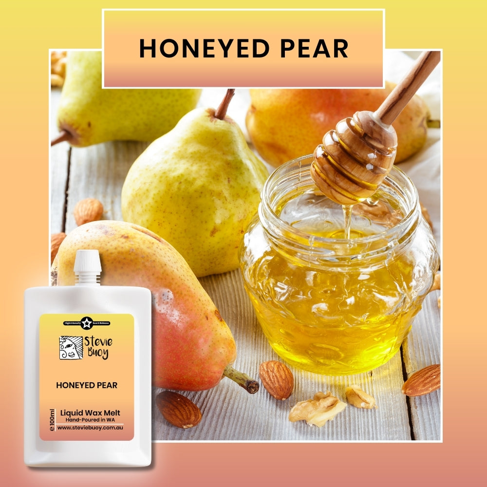 Honeyed Pear Liquid Wax Melts - by Stevie Buoy