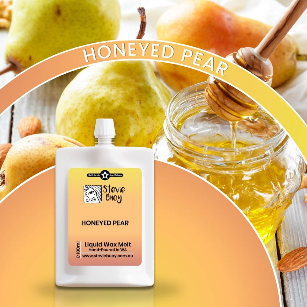 Honeyed Pear Liquid Wax Melts - by Stevie Buoy