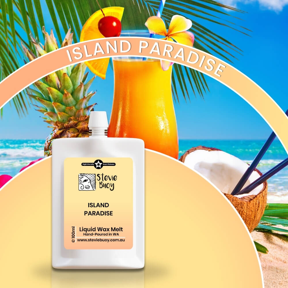 Island Paradise Liquid Wax Melts - by Stevie Buoy