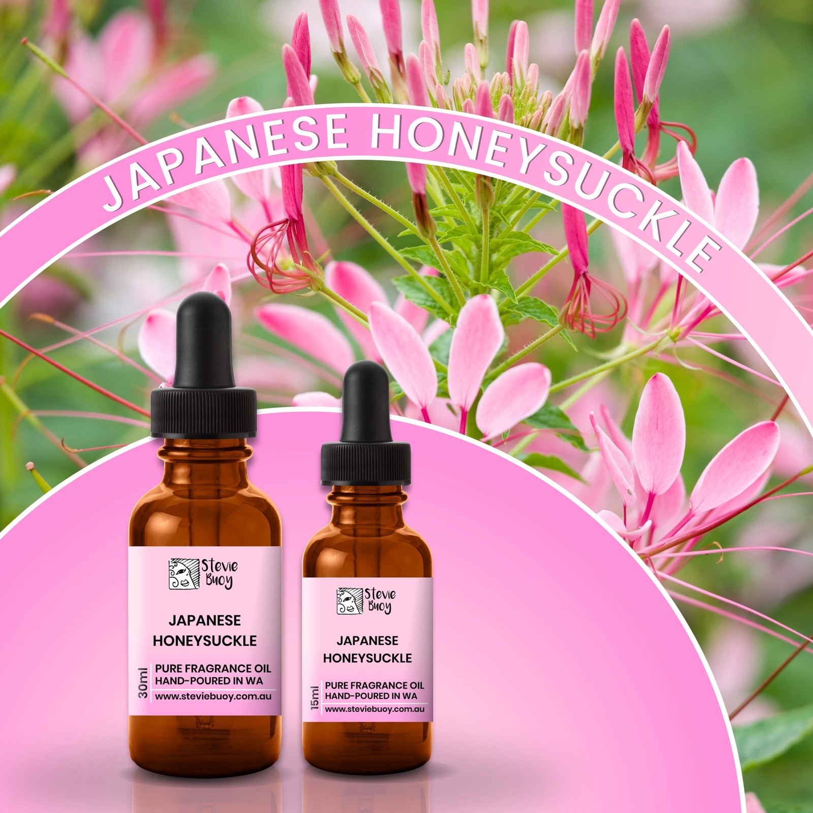 Japanese Honeysuckle Fragrance Oil for Aroma Diffusers - by Stevie Buoy