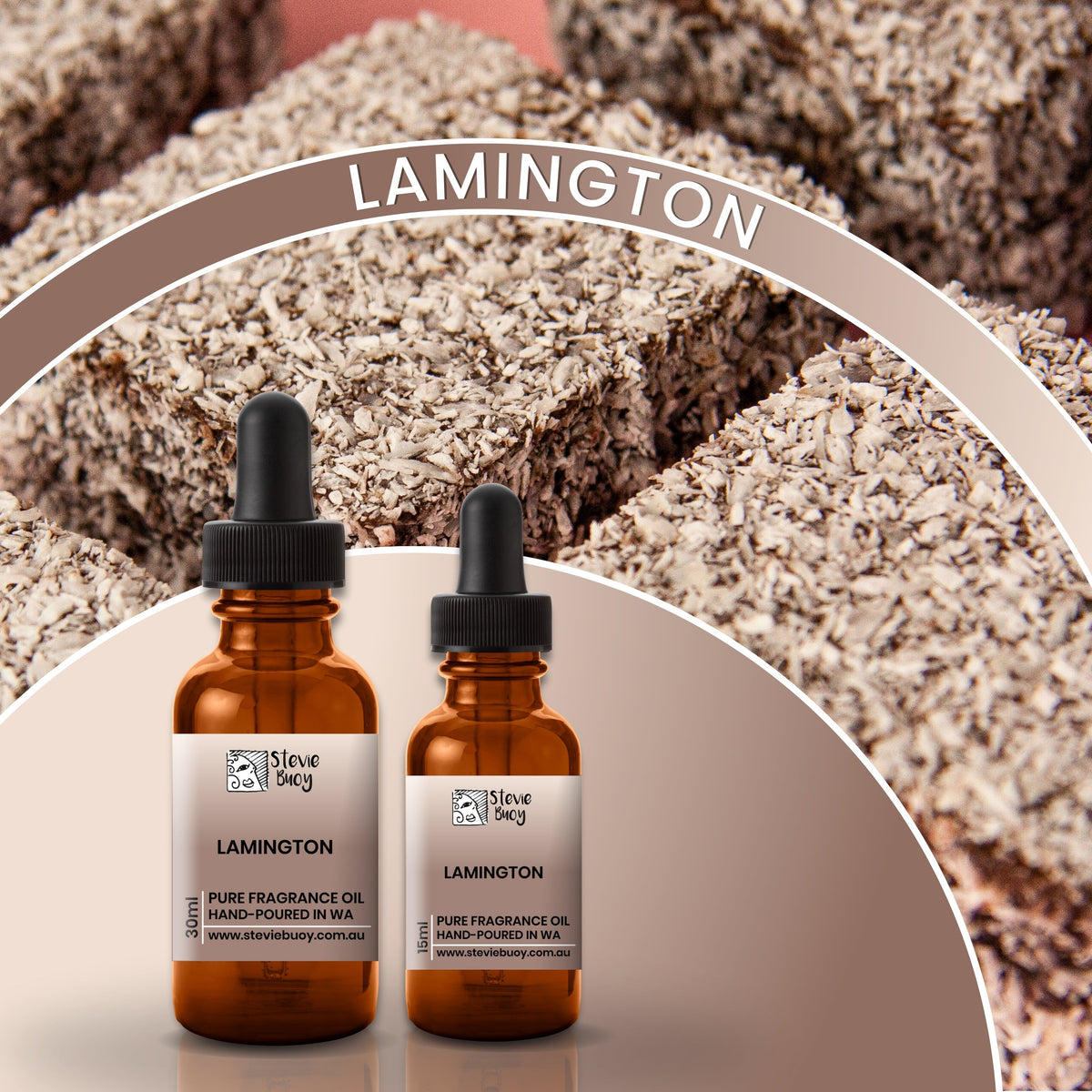 Lamington Fragrance Oil for Aroma Diffusers - by Stevie Buoy