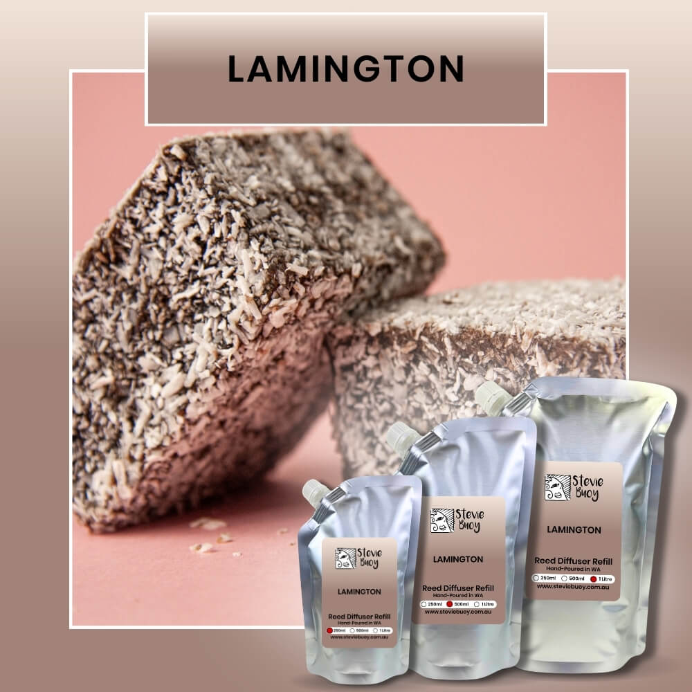 Lamington Reed Diffuser Refill - by Stevie Buoy