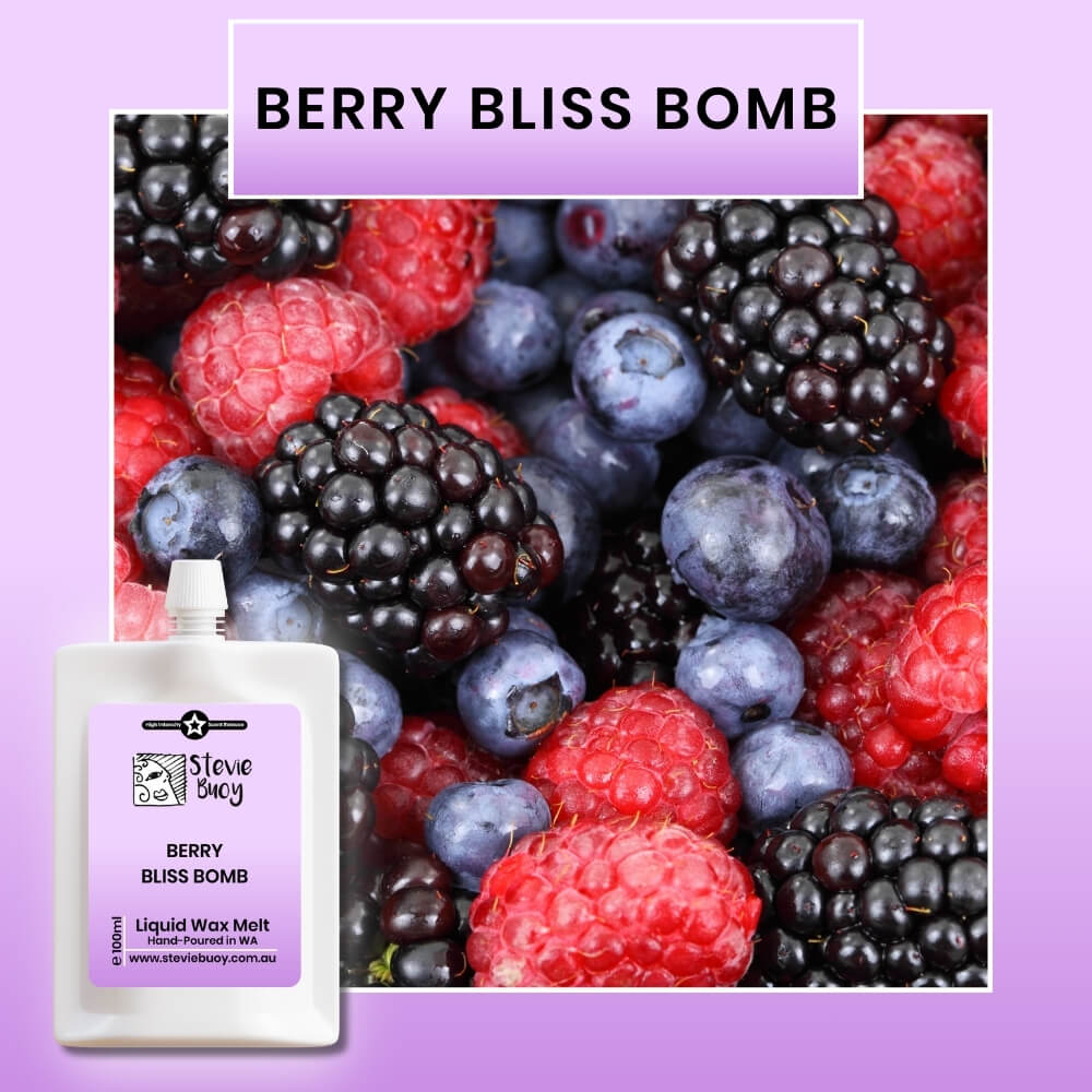 Liquid Wax Melts - Berry Bliss Bomb by Stevie Buoy ?? Shop now!!