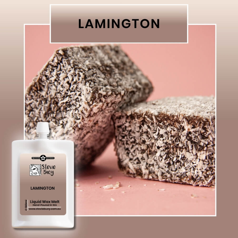 Liquid Wax Melts - Lamington by Stevie Buoy ?? Shop now!!