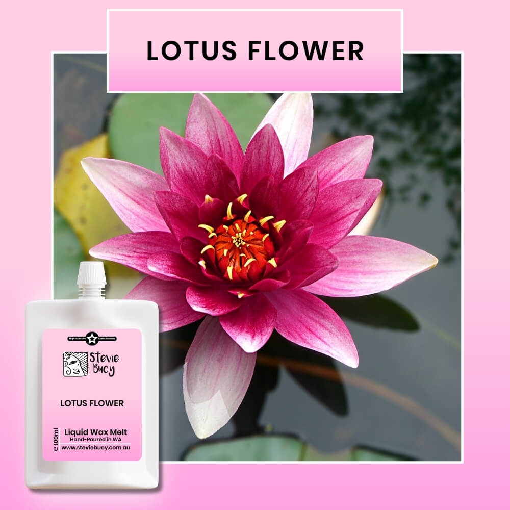 Liquid Wax Melts - Lotus Flower by Stevie Buoy ?? Shop now!!