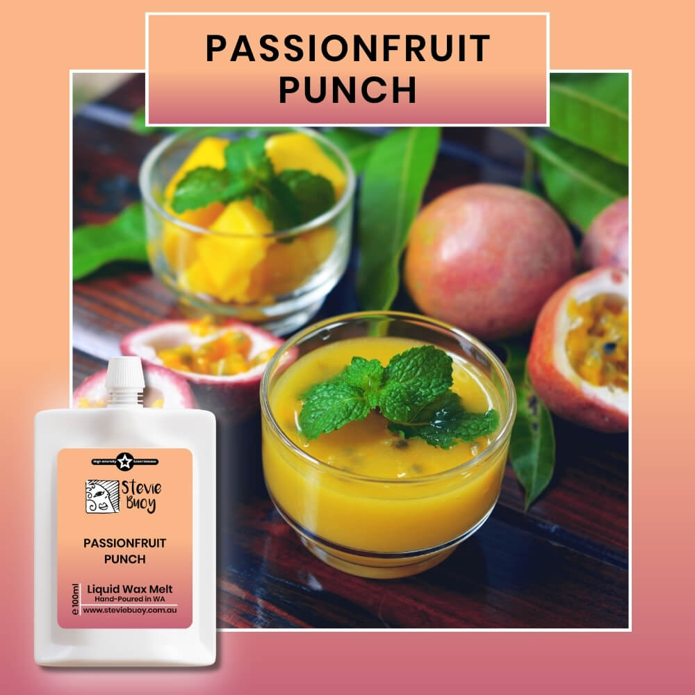 Liquid Wax Melts - Passionfruit Punch by Stevie Buoy ?? Shop now!!