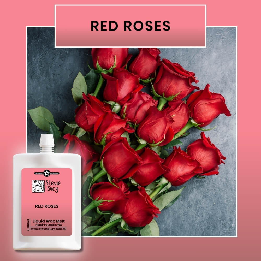 Liquid Wax Melts - Red Roses by Stevie Buoy ?? Shop now!!