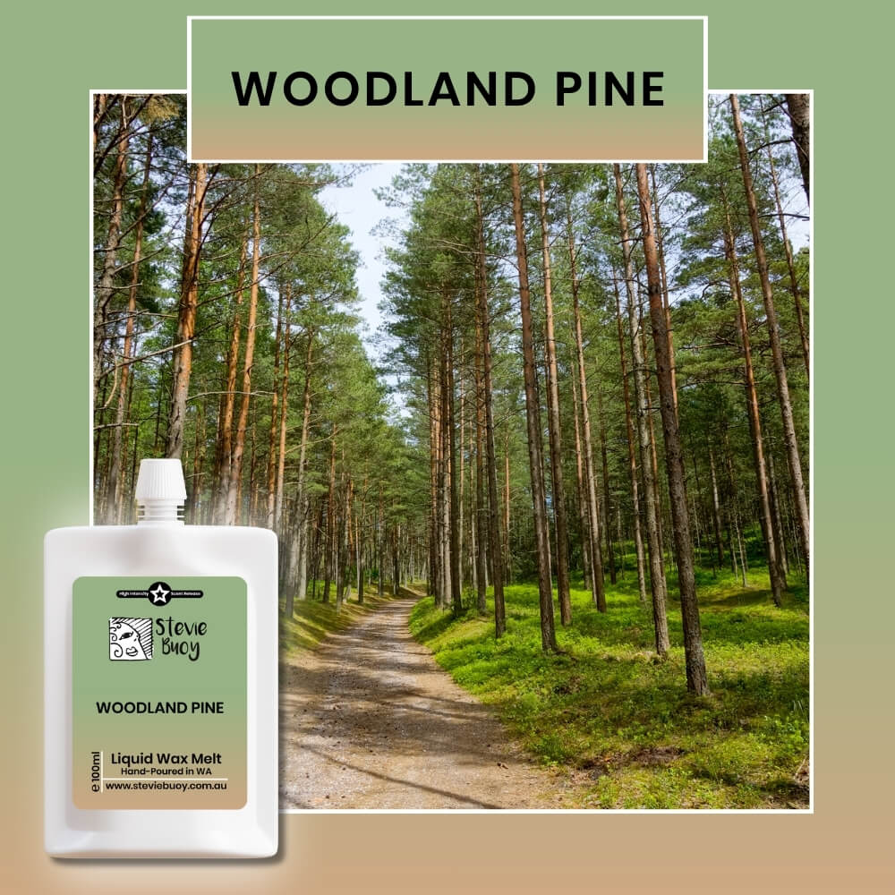 Liquid Wax Melts - Woodland Pine by Stevie Buoy ?? Shop now!!