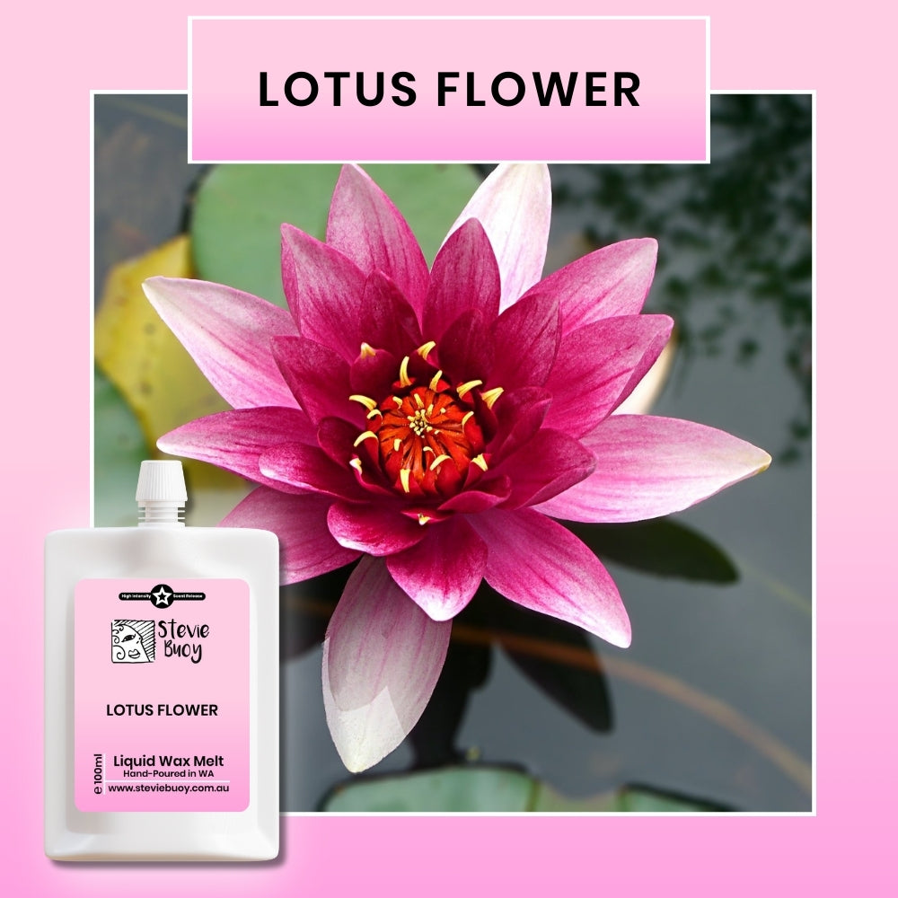 Lotus Flower Liquid Wax Melts - by Stevie Buoy