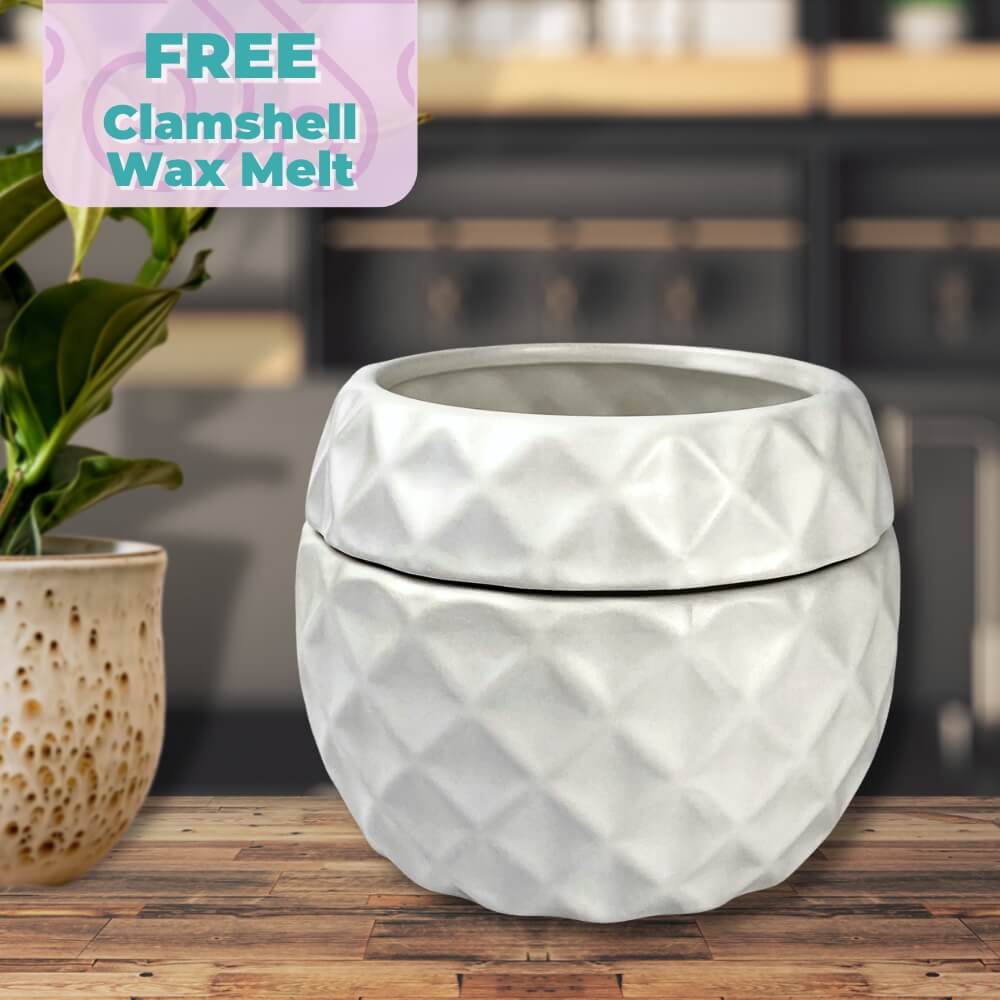 Matt White Heat Pad Wax Warmer - by Stevie Buoy ?? Shop now!!