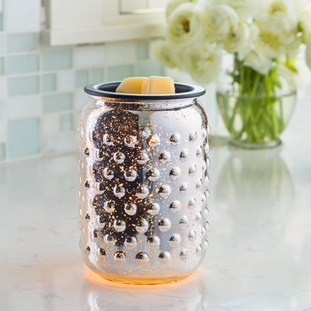 Mercury Glass Illumination Warmer - by Stevie Buoy