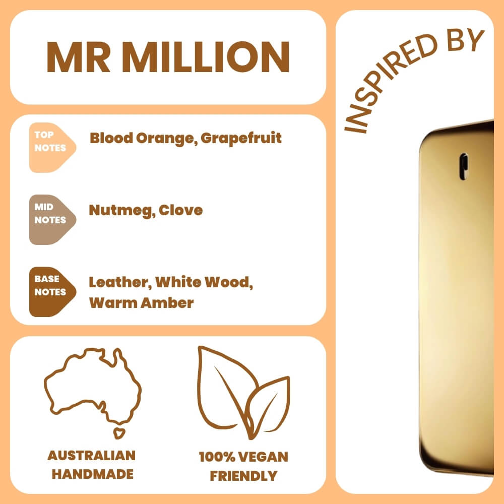 Mr Million Perfume Wax Melts - by Stevie Buoy