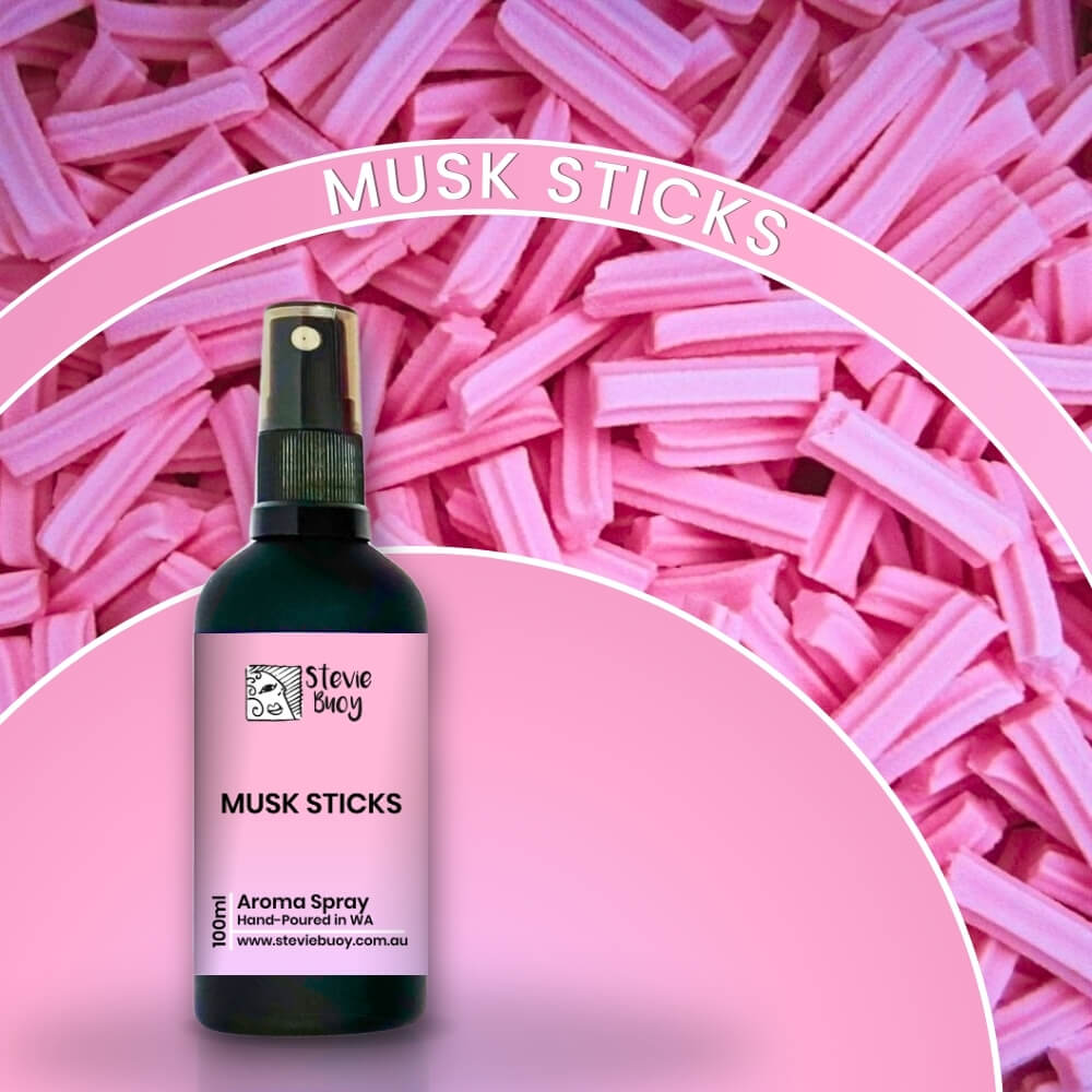 Musk Sticks Aroma Spray - 100ml by Stevie Buoy