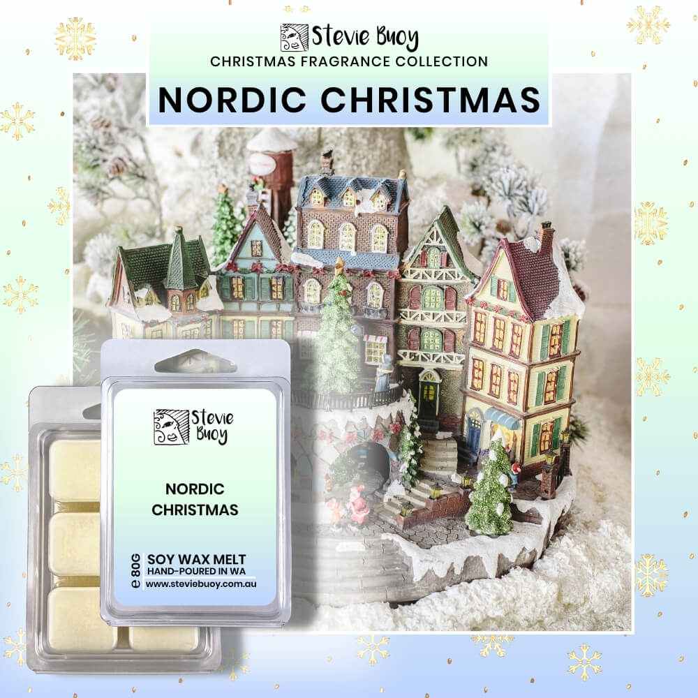 Nordic Christmas Clamshell Wax Melts - by Stevie Buoy