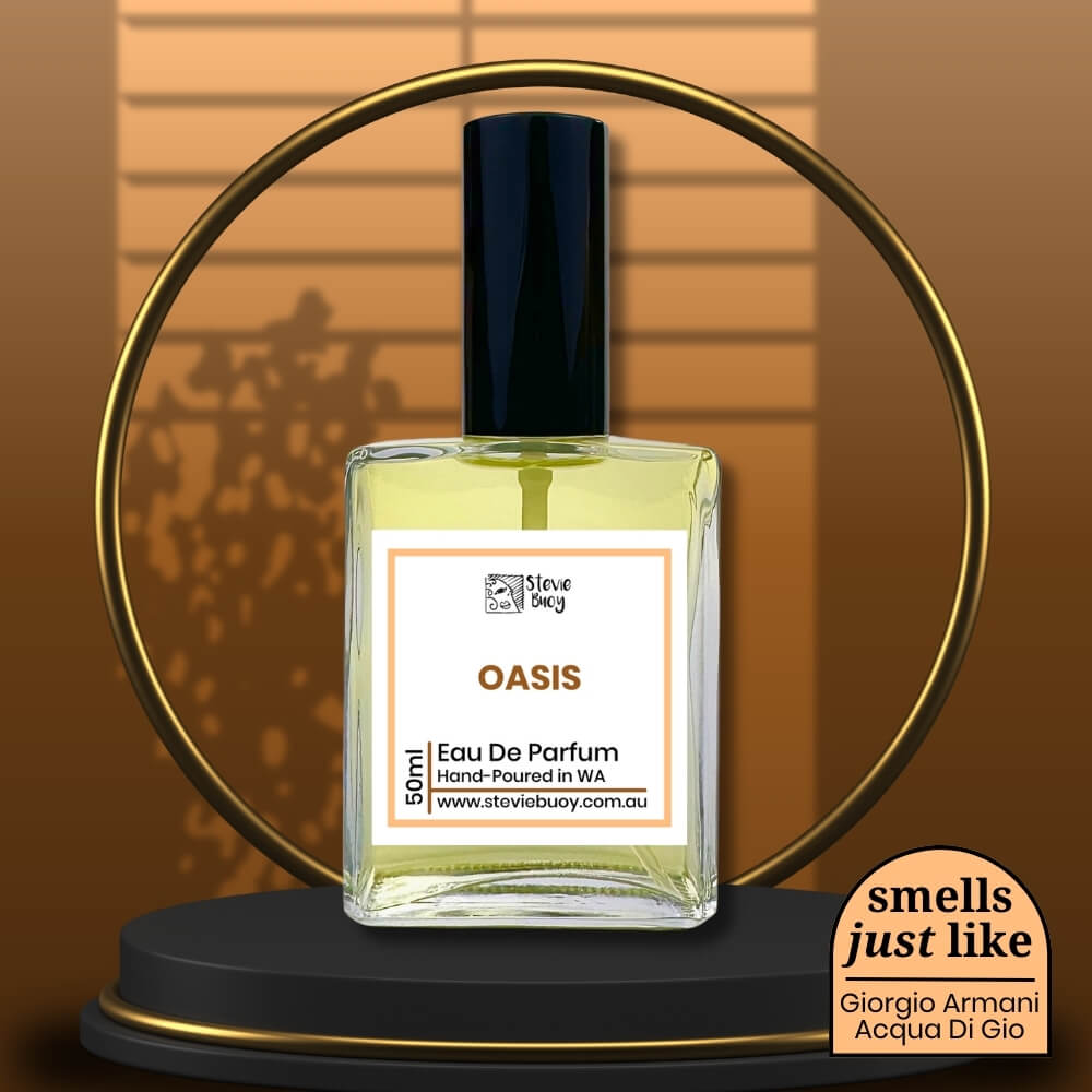 Oasis Perfume - by Stevie Buoy ?? Shop now!!