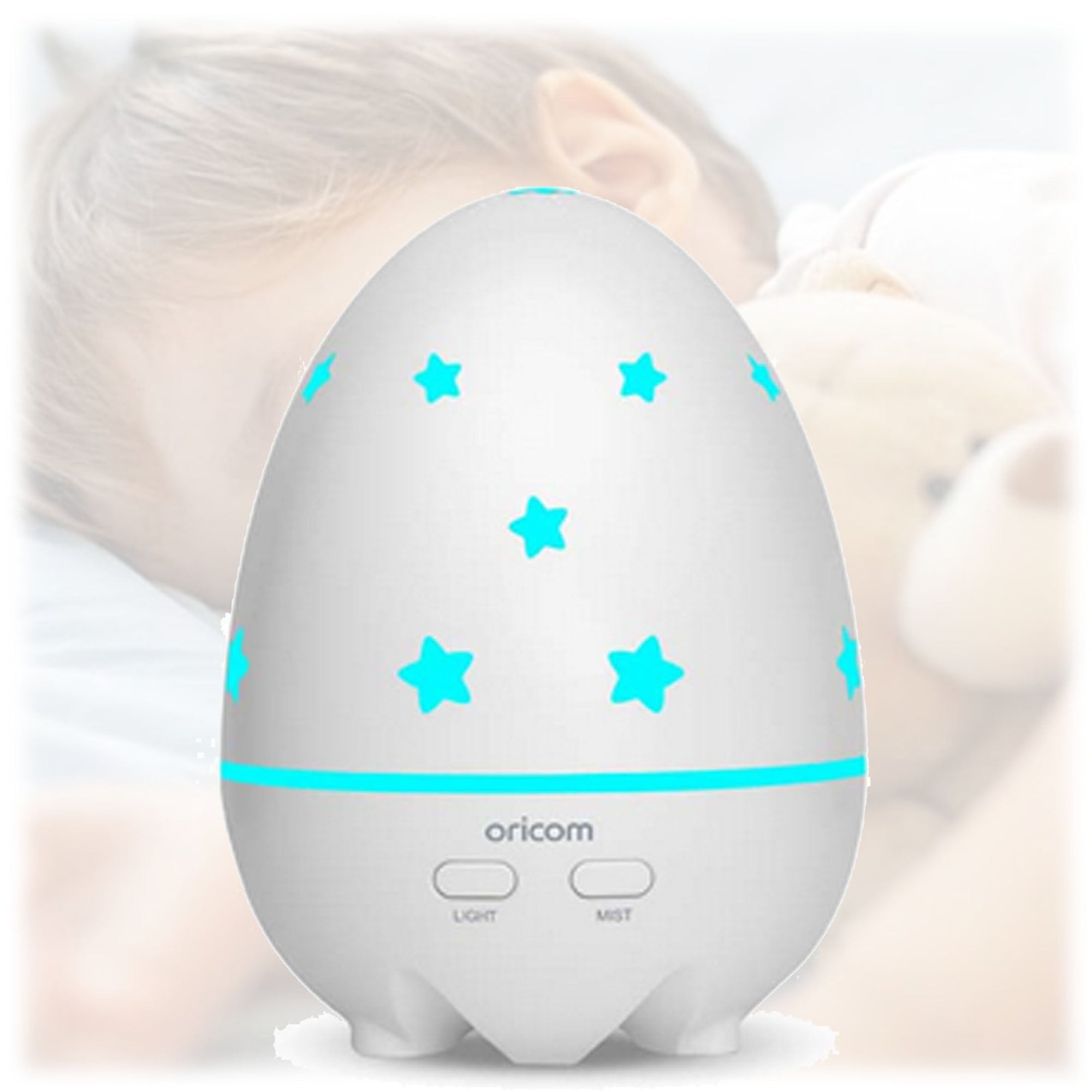 Oricom Aroma Diffuser Humidifier & Night Light Baby Kids Room Ad50 - by Stevie Buoy