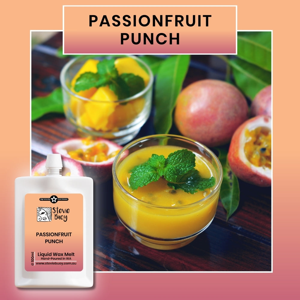 Passionfruit Punch Liquid Wax Melts - by Stevie Buoy