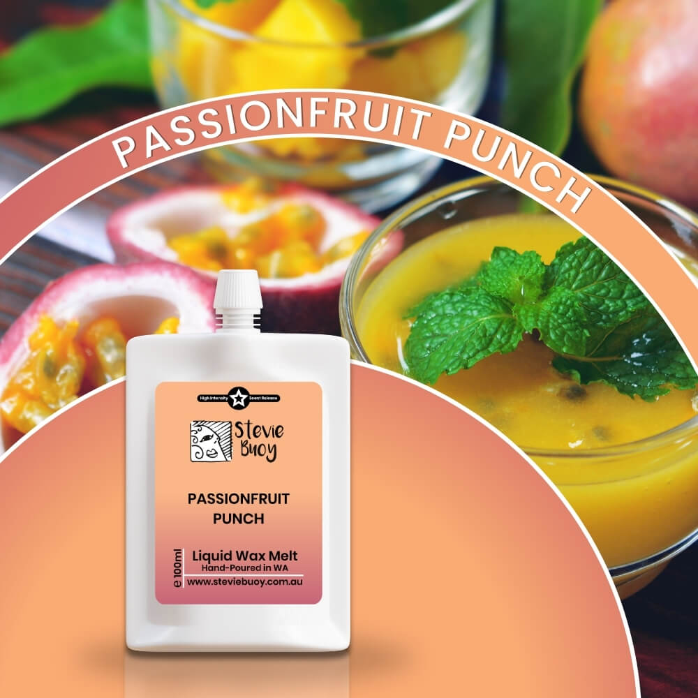 Passionfruit Punch Liquid Wax Melts - by Stevie Buoy