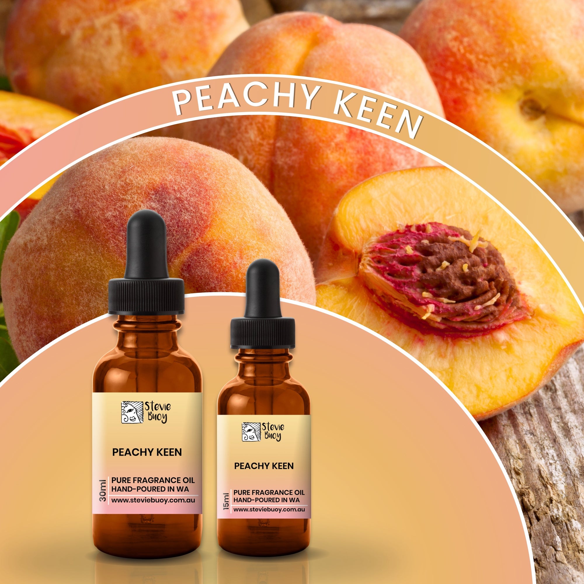 Peachy Keen Fragrance Oil for Aroma Diffusers - by Stevie Buoy