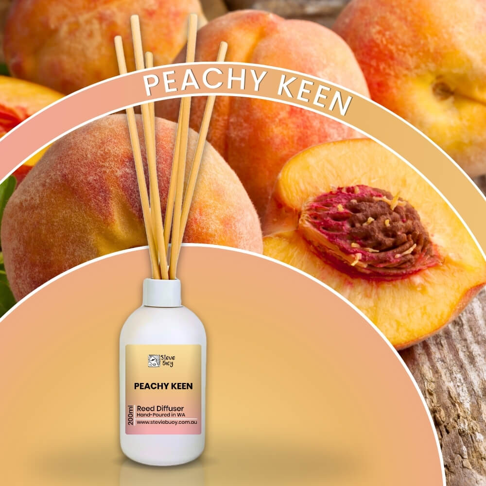 Peachy Keen Reed Diffuser - 200ml by Stevie Buoy