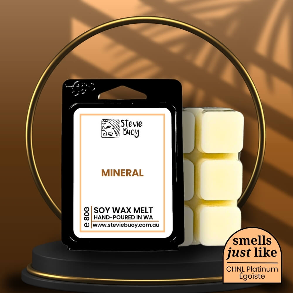 Perfume Inspired Wax Melts - Mineral by Stevie Buoy ?? Shop now!!