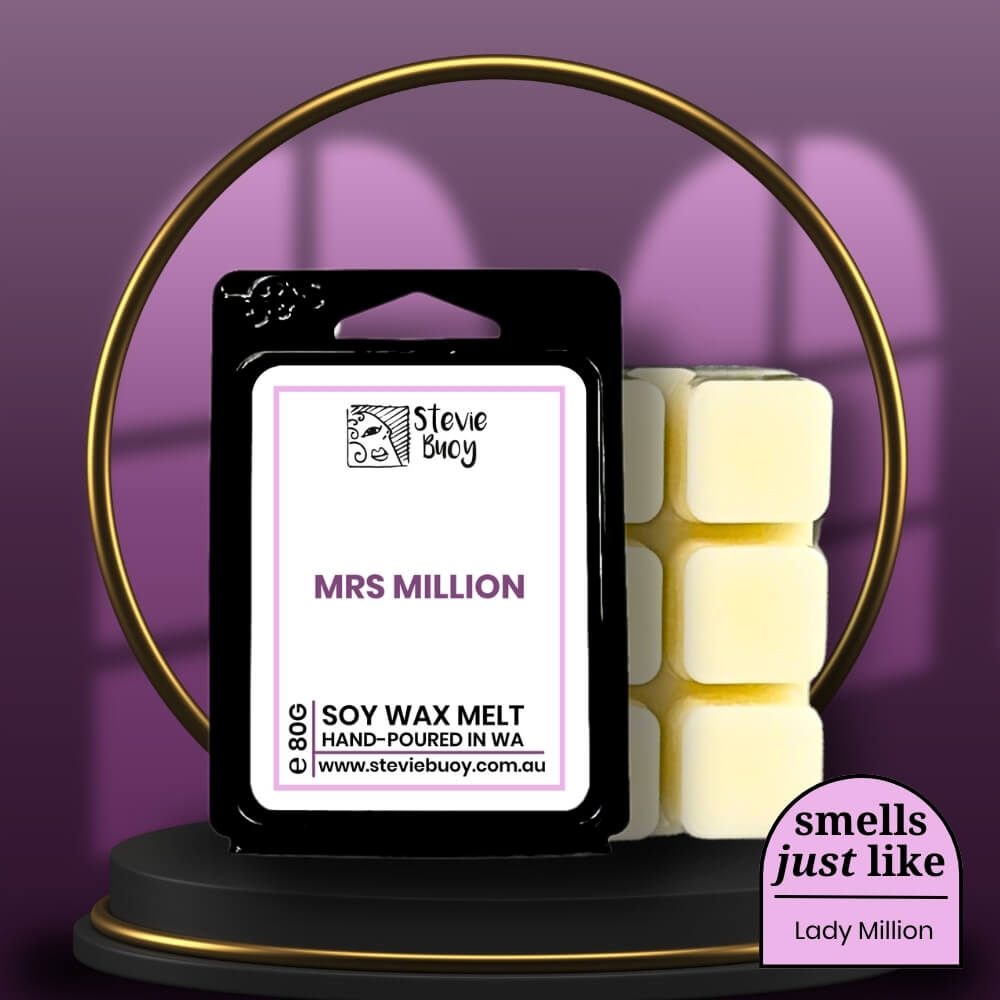 Perfume Inspired Wax Melts - Mrs Million by Stevie Buoy ?? Shop now!!