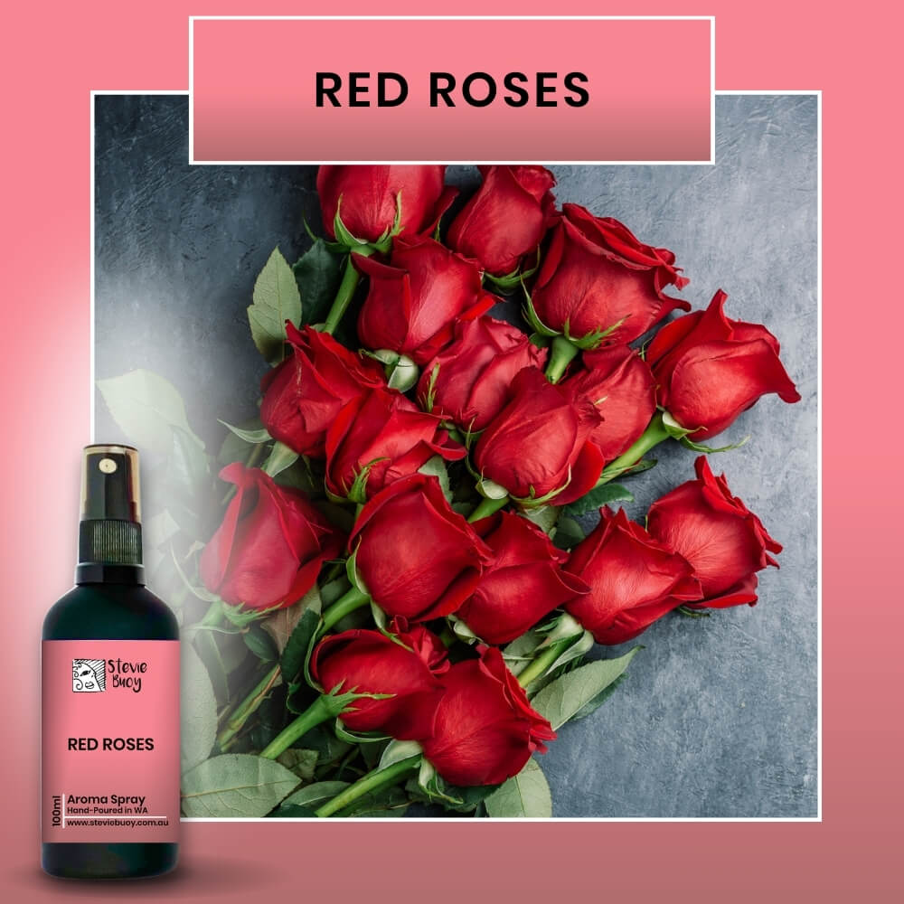 Red Roses Aroma Spray - 100ml by Stevie Buoy