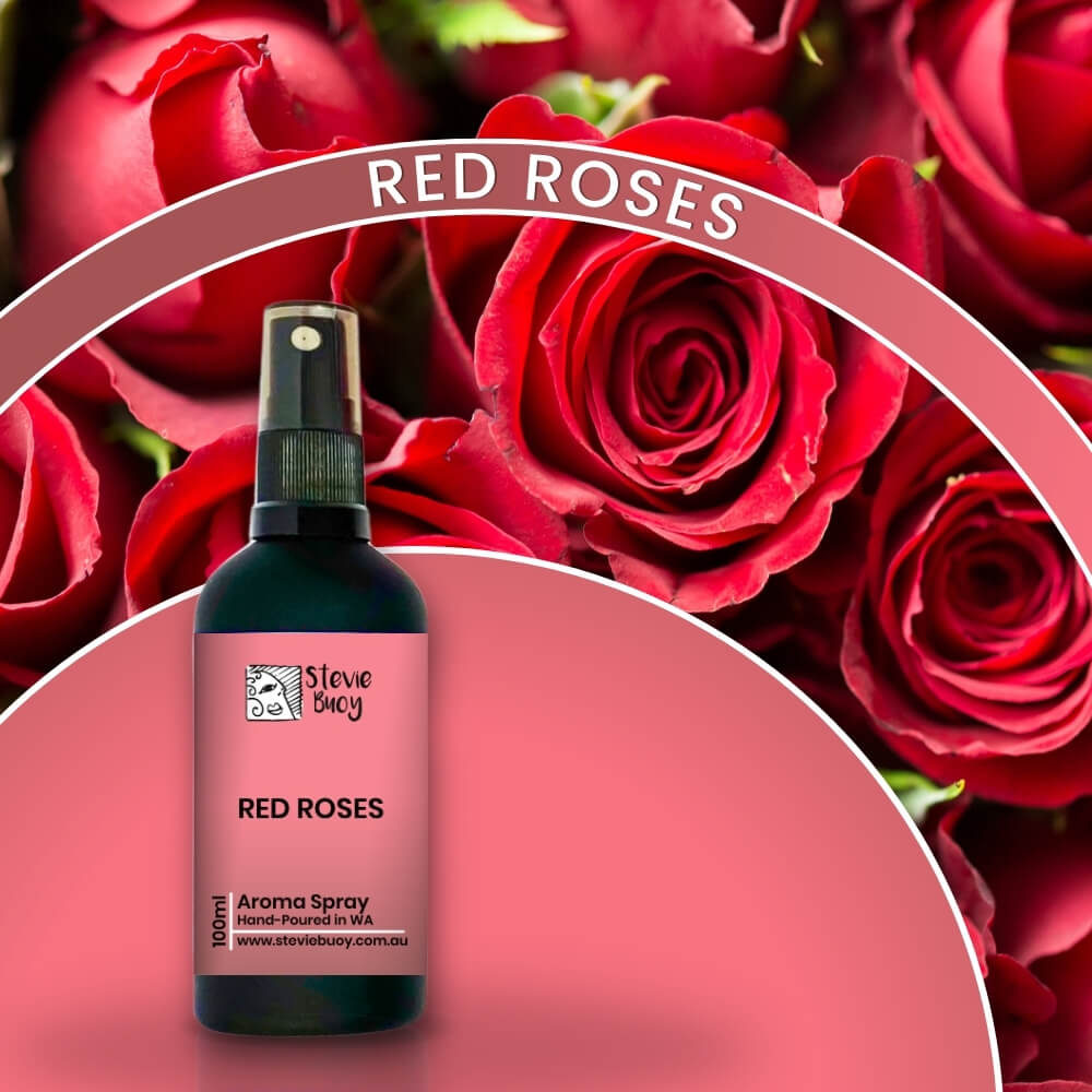 Red Roses Aroma Spray - 100ml by Stevie Buoy