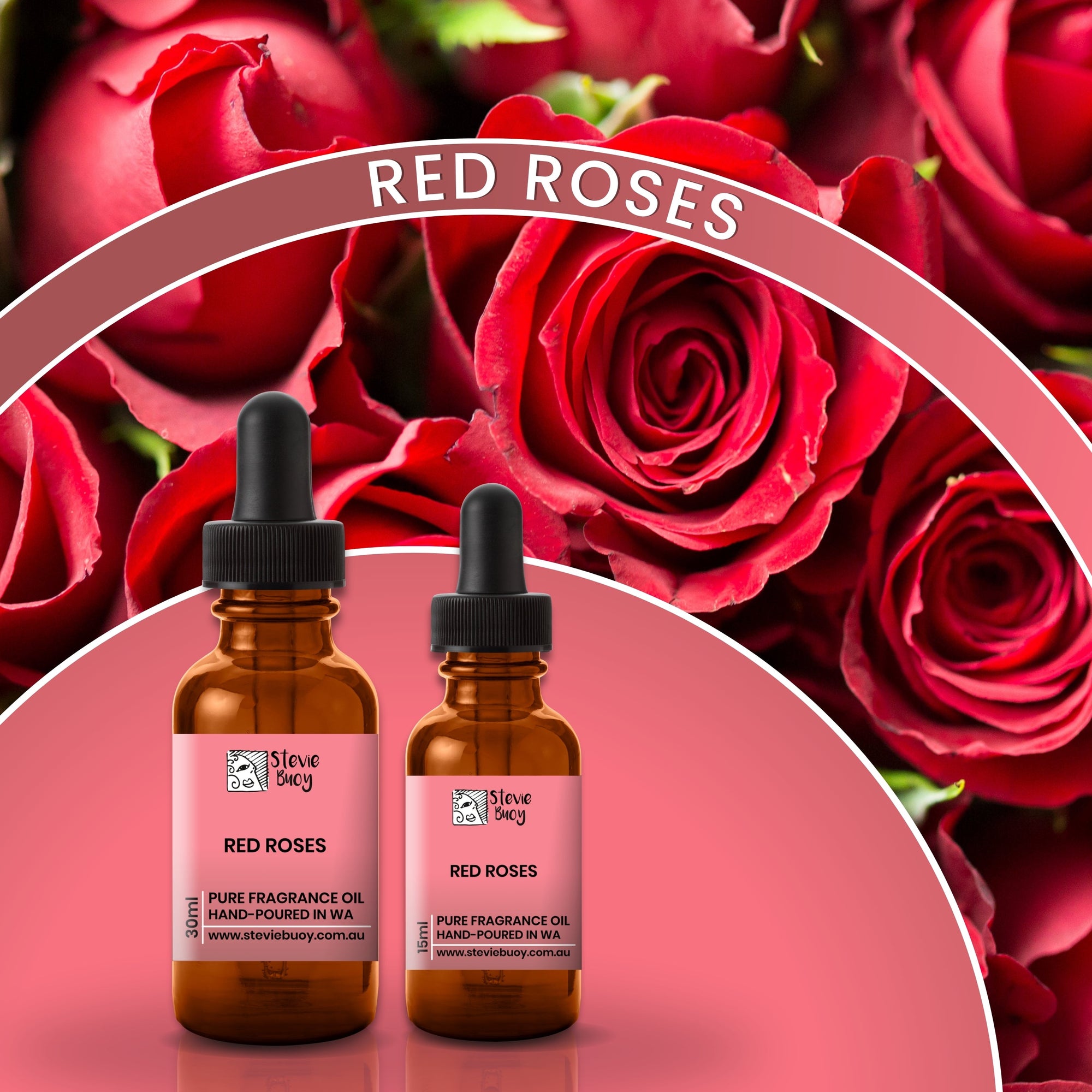 Red Roses Fragrance Oil for Aroma Diffusers - by Stevie Buoy