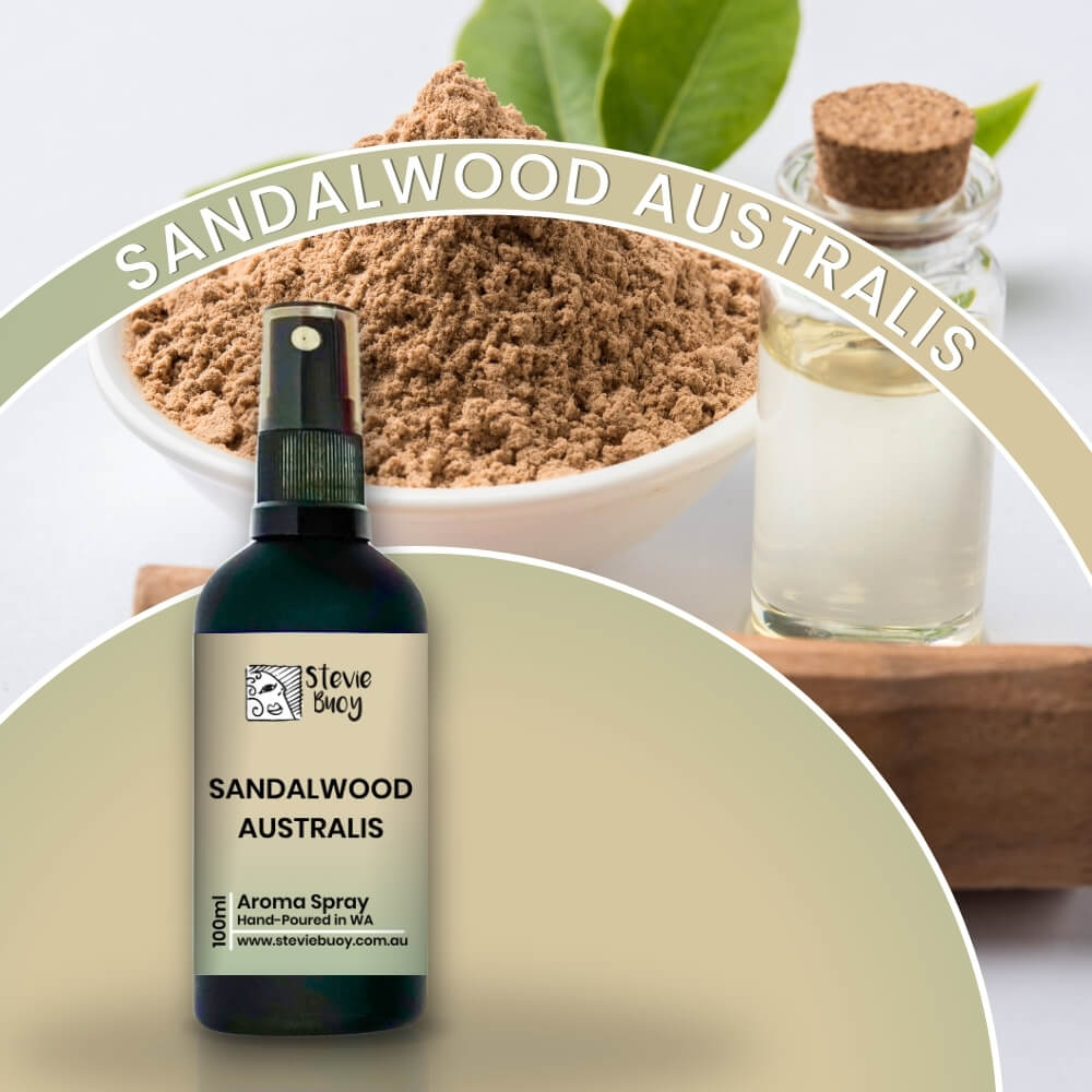 Sandalwood Australis Aroma Spray - 100ml by Stevie Buoy