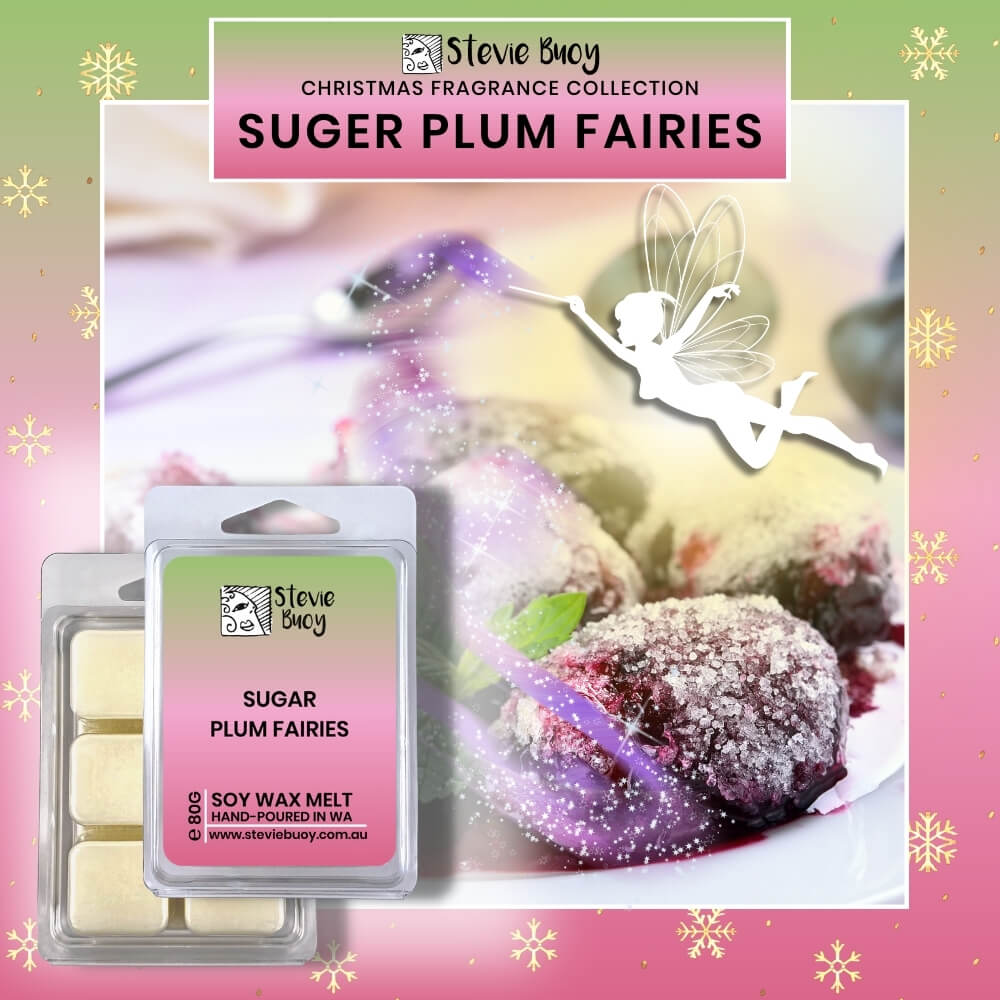 Sugar Plum Fairies Clamshell Wax Melts - by Stevie Buoy