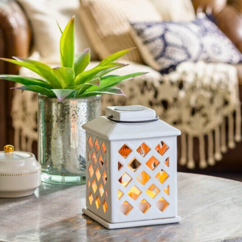 Trellis Lantern Canopy Illumination Warmer - by Stevie Buoy