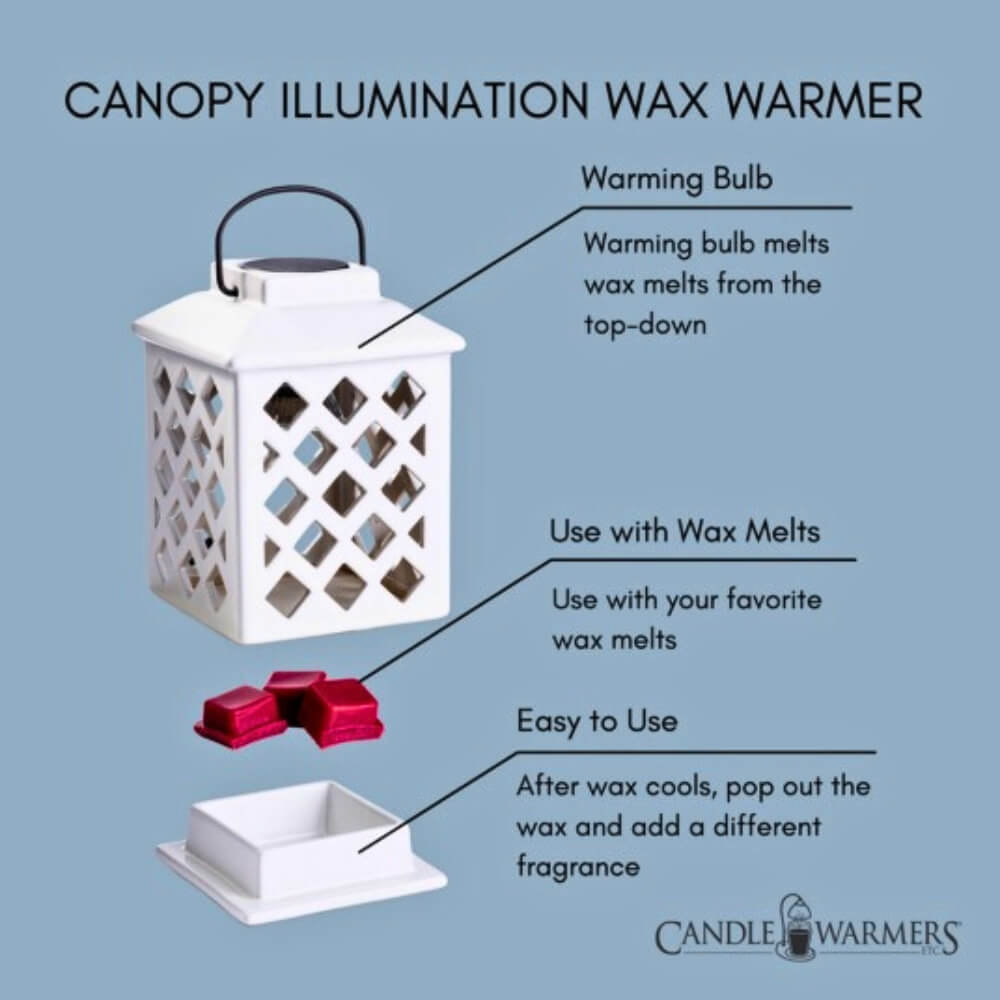 Trellis Lantern Canopy Illumination Warmer - by Stevie Buoy