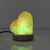 Usb Colour Changing Salt Himalayan Lamp - Heart Love Shape Pink Rock Led Light - by Stevie Buoy