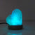 Usb Colour Changing Salt Himalayan Lamp - Heart Love Shape Pink Rock Led Light - by Stevie Buoy