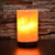 Usb Himalayan Salt Lamp - Cylinder Carved Shape Pink Crystal Rock Led Light - by Stevie Buoy