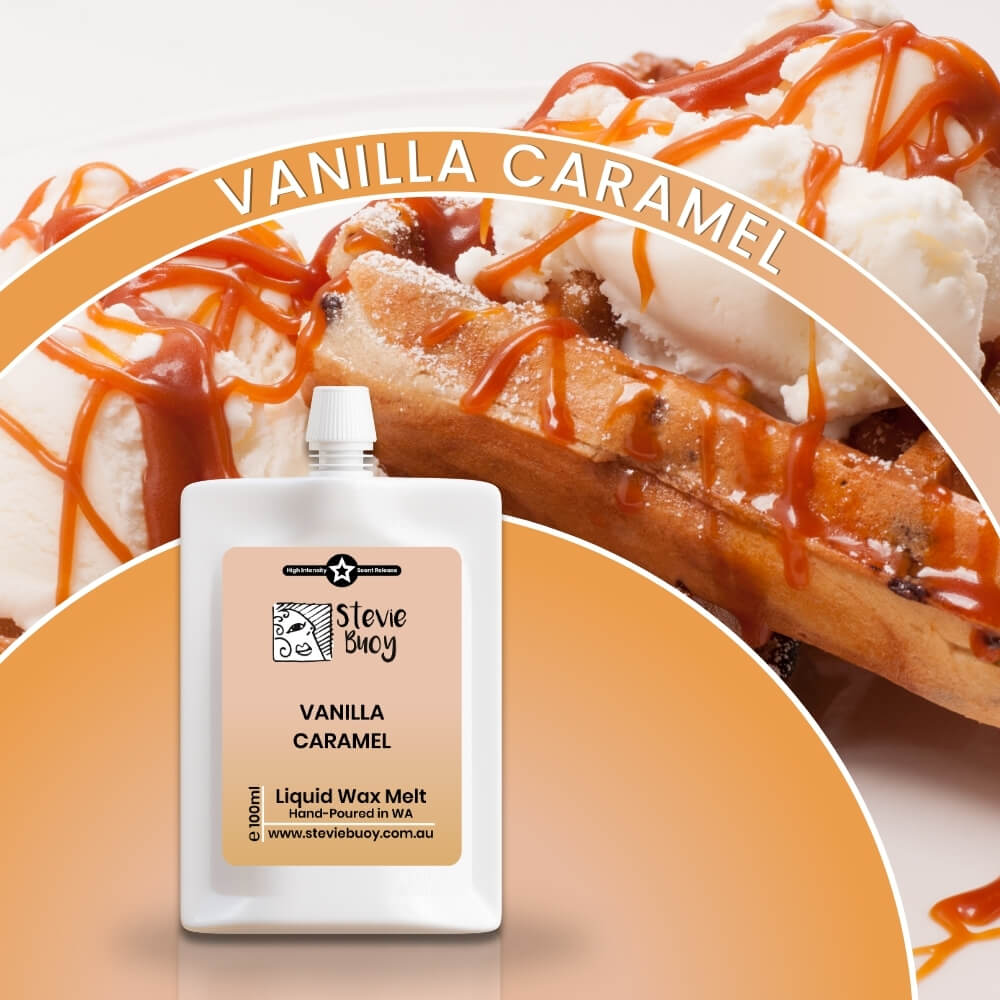 Vanilla Caramel Liquid Wax Melts - by Stevie Buoy