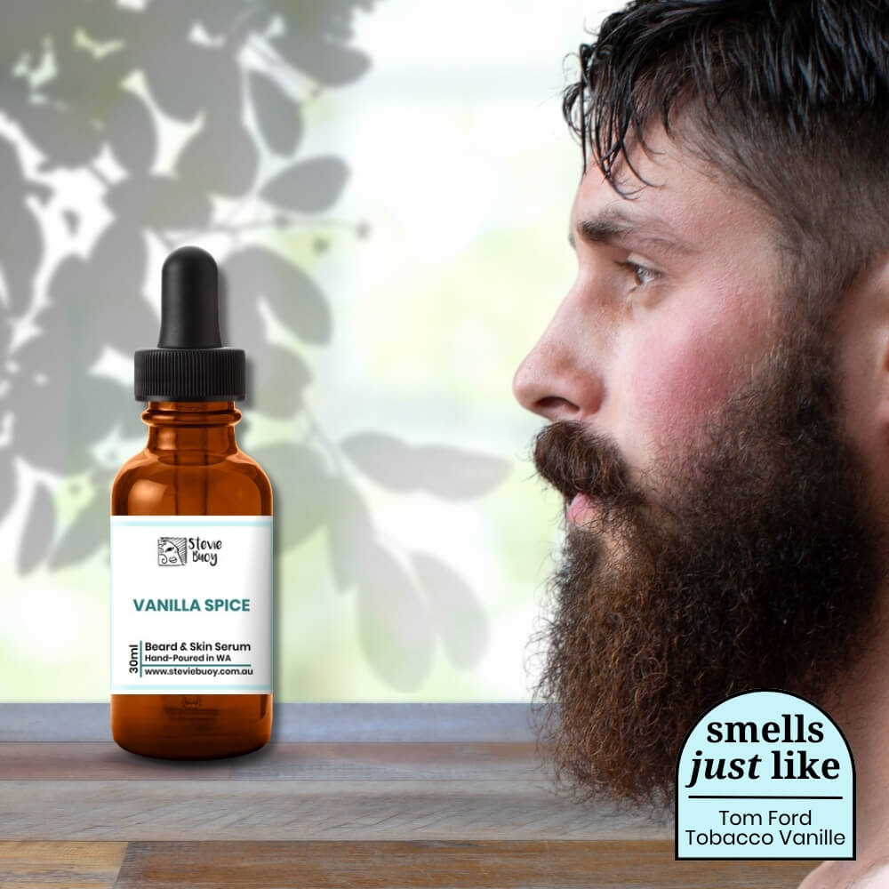 Vanilla Spice Beard &amp; Skin Serum - 30ml by Stevie Buoy ?? Shop now!!