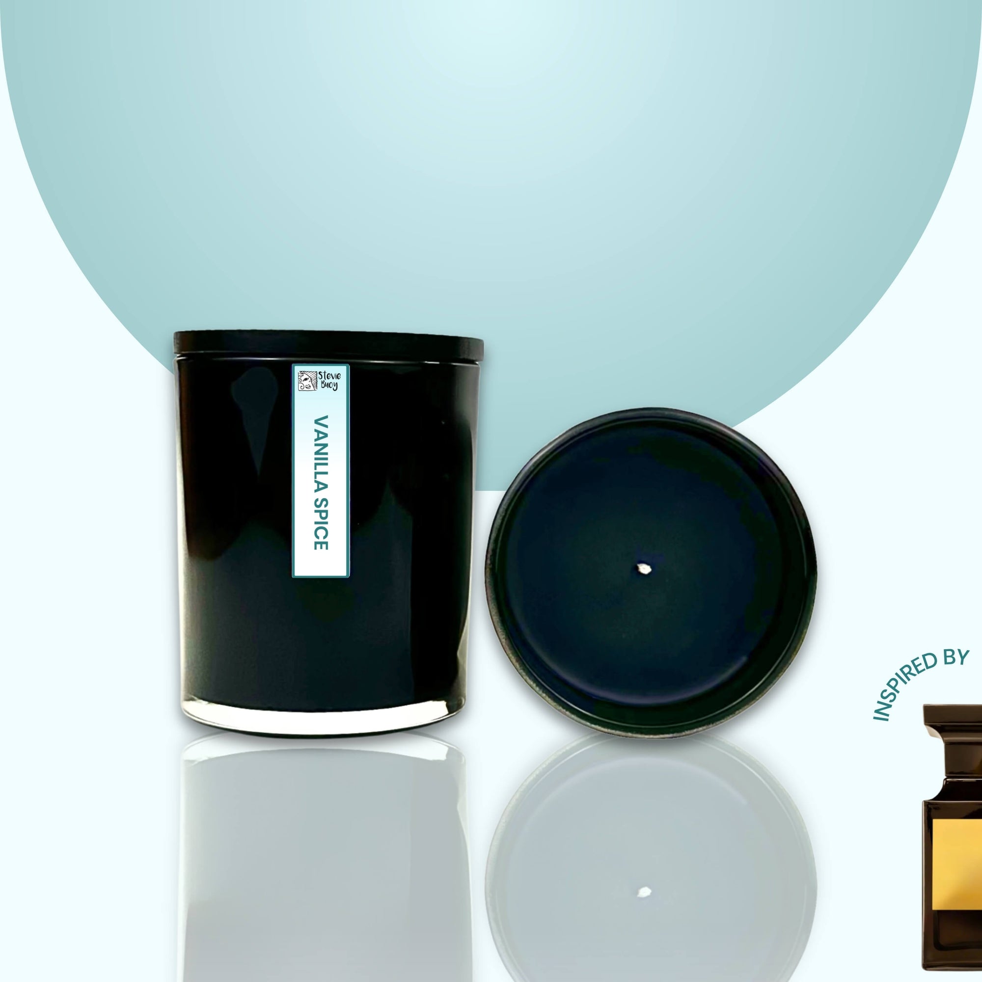 Vanilla Spice Scented Cocosoy Candles - Large by Stevie Buoy