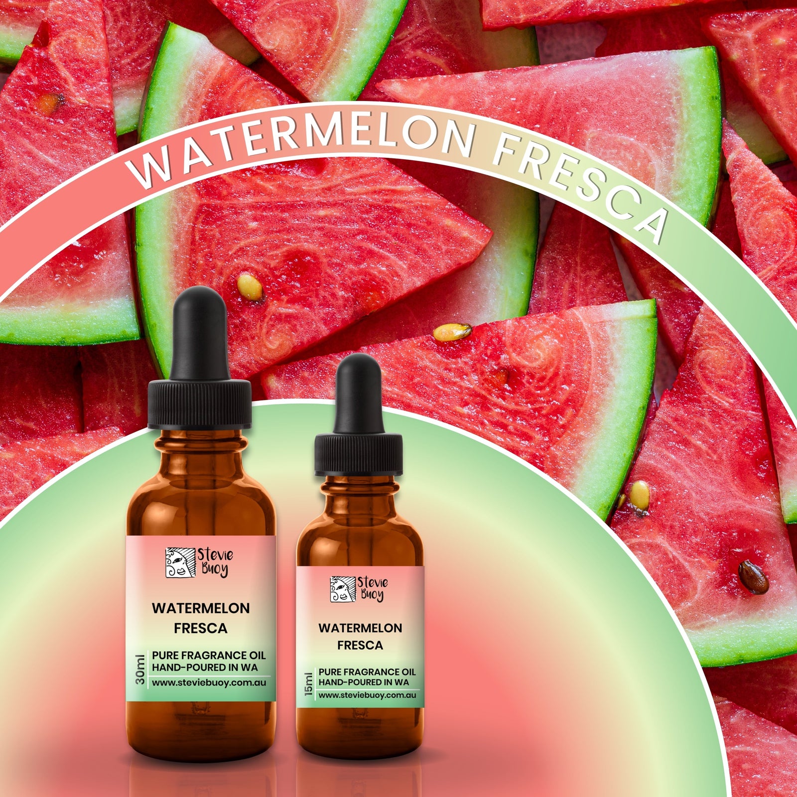 Watermelon Fresca Fragrance Oil for Aroma Diffusers - by Stevie Buoy