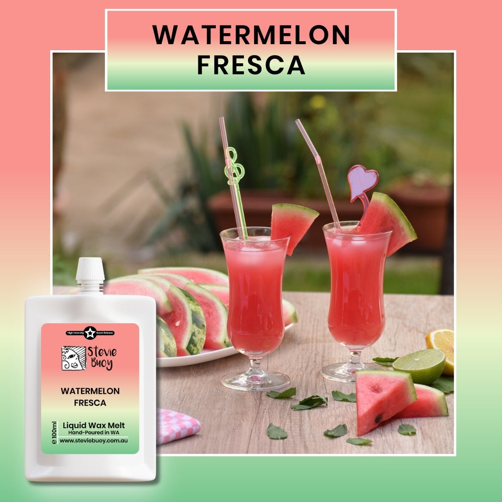 Watermelon Fresca Liquid Wax Melts - by Stevie Buoy